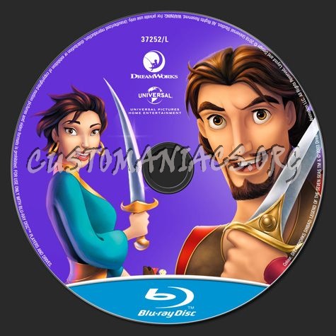 Sinbad Legend of the Seven Seas blu-ray label