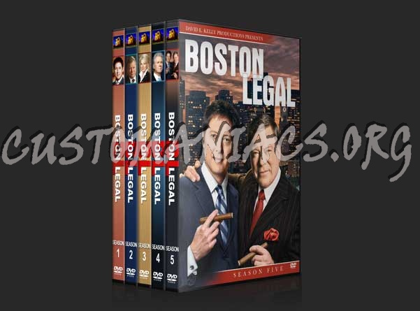 Boston Legal - The Complete Series dvd cover