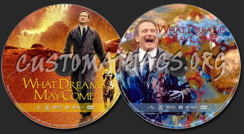 What Dreams May Come dvd label