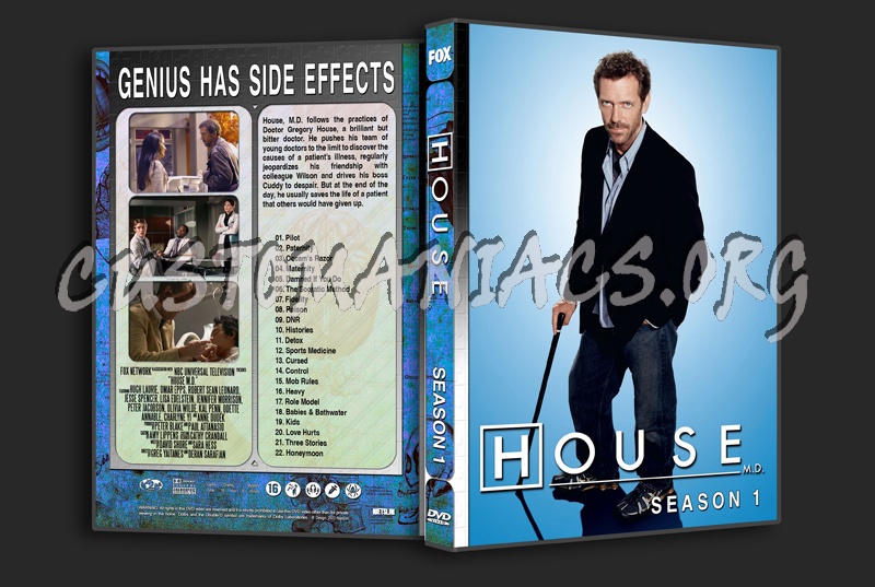 House M.D. Season 1 dvd cover