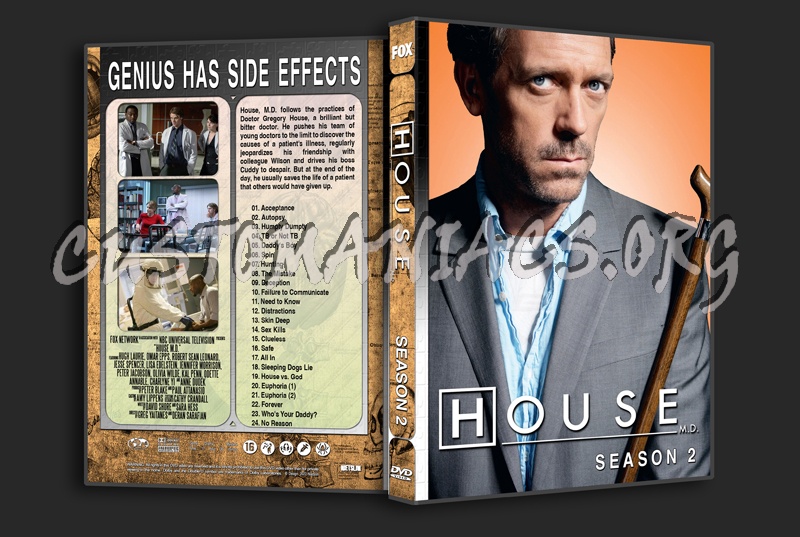 House M.D. Season 2 dvd cover
