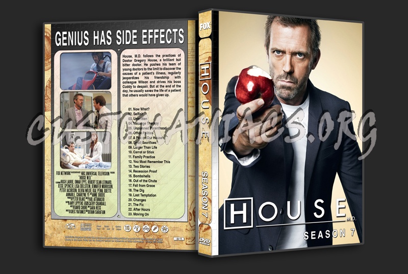 House M.D. Season 7 dvd cover