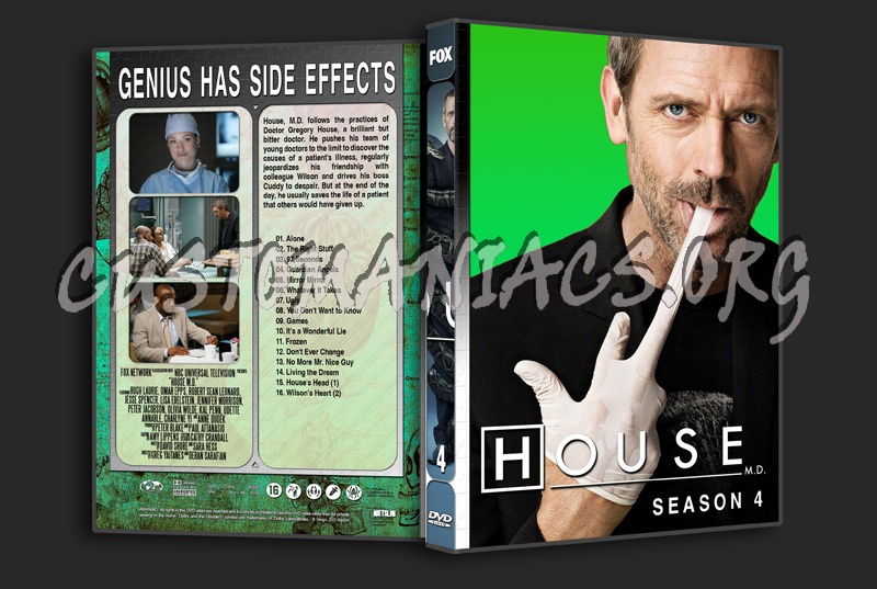 House M.D. Complete with Spine dvd cover