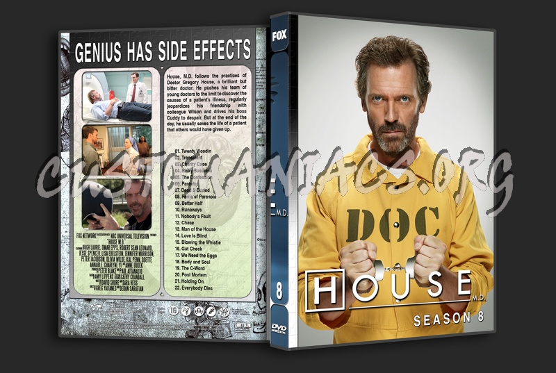 House M.D. Complete with Spine dvd cover