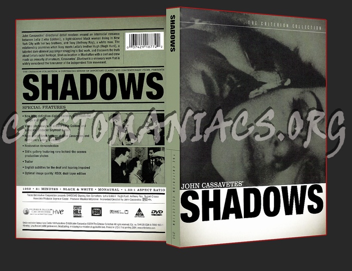 251 - Shadows dvd cover
