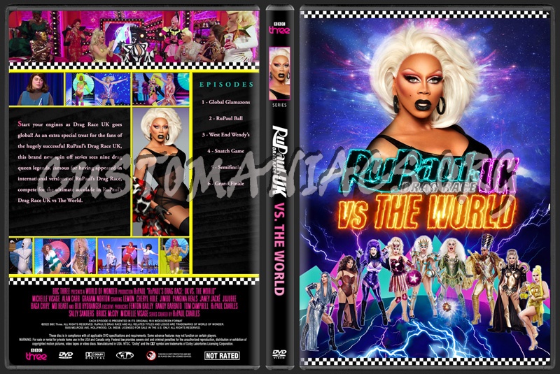 RuPaul's Drag Race UK Vs. The World dvd cover