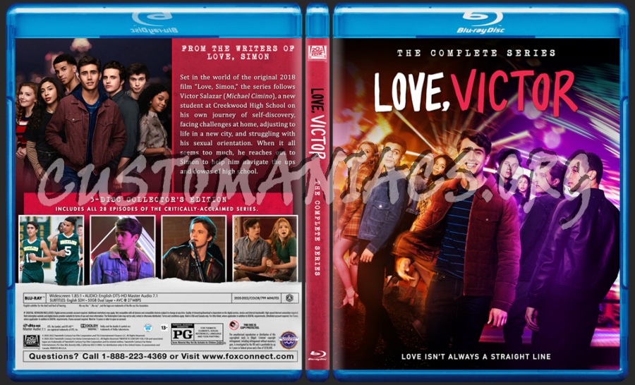 Love Victor - The Complete Series blu-ray cover