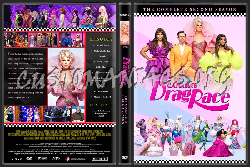 Canada's Drag Race - Season 2 dvd cover