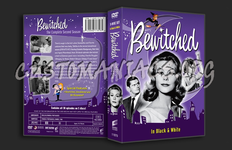 Bewitched - Season 2 dvd cover