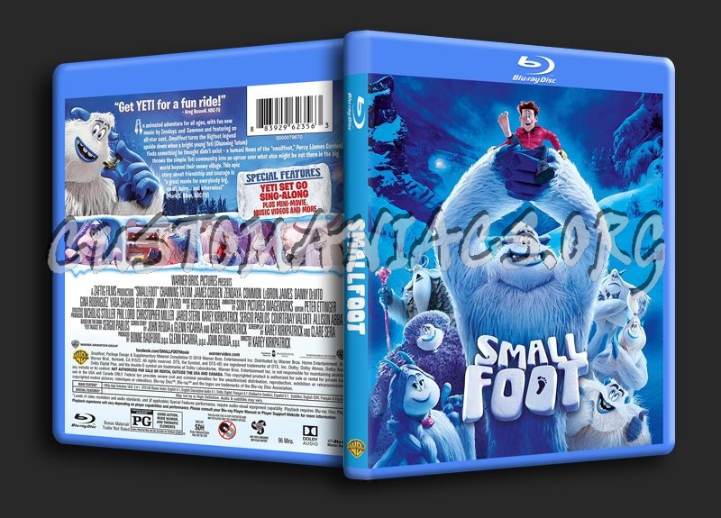 Smallfoot blu-ray cover