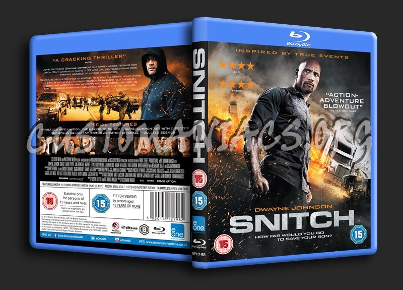 Snitch blu-ray cover