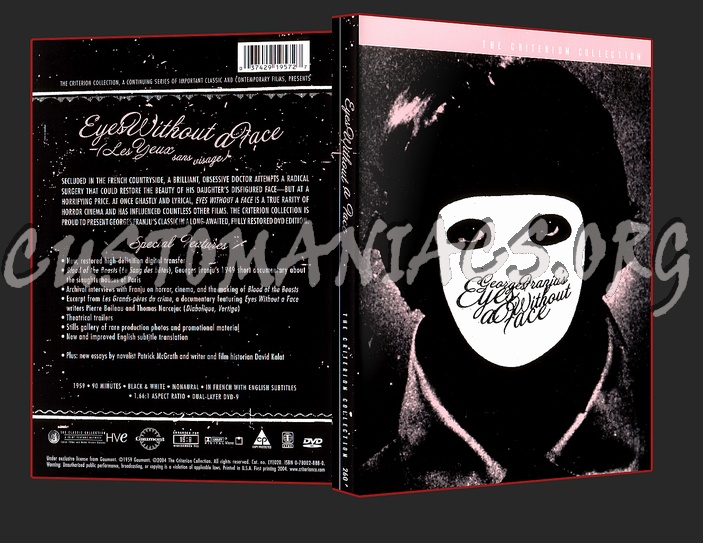 260 - Eyes Without a Face dvd cover