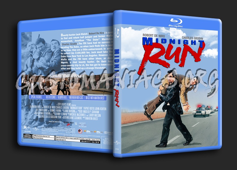 Midnight Run blu-ray cover
