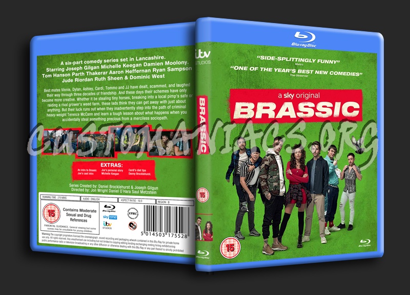 Brassic blu-ray cover