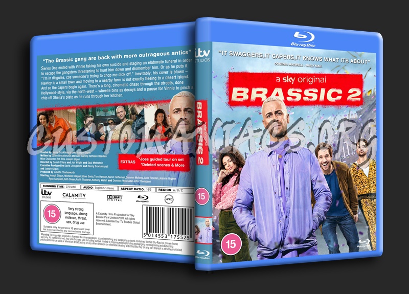 Brassic Series 2 blu-ray cover