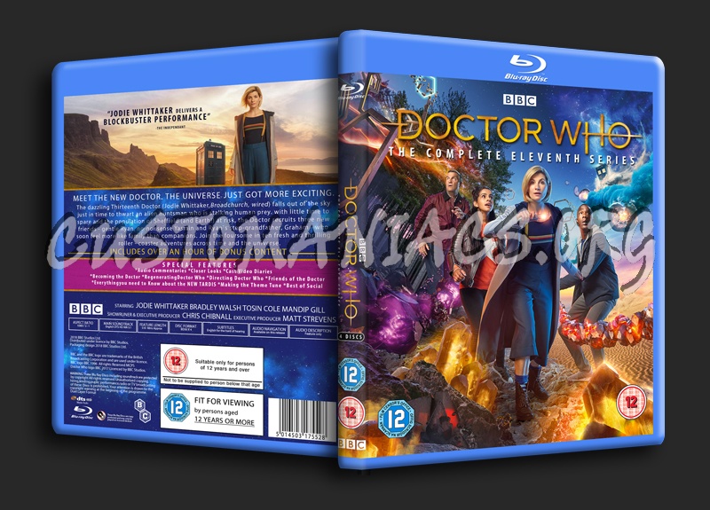 Doctor Who Series 11 blu-ray cover