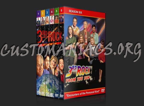 3rd Rock from the Sun - The Complete Series (spanning spine) dvd cover
