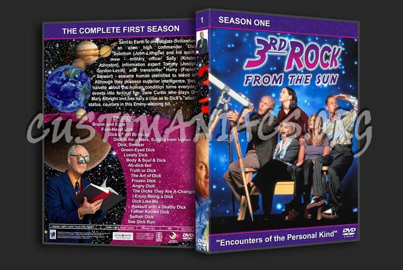 3rd Rock from the Sun - The Complete Series (spanning spine) dvd cover