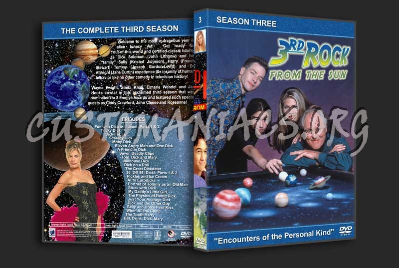 3rd Rock from the Sun - The Complete Series (spanning spine) dvd cover