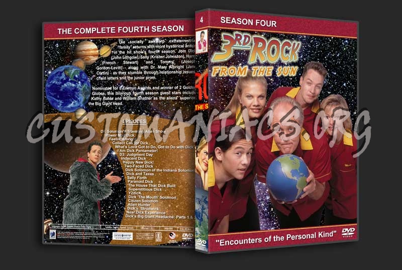 3rd Rock from the Sun - The Complete Series (spanning spine) dvd cover