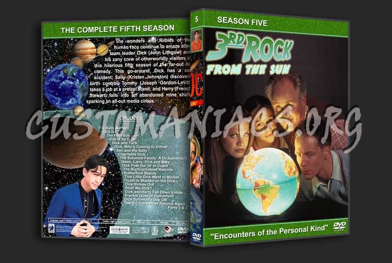 3rd Rock from the Sun - The Complete Series (spanning spine) dvd cover