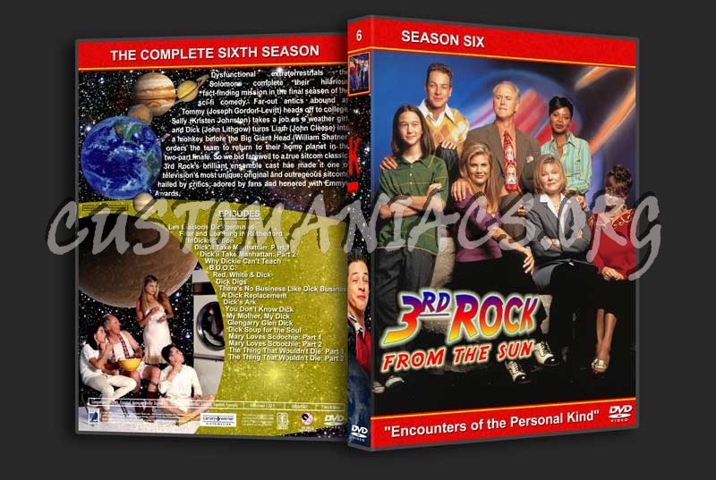 3rd Rock from the Sun - The Complete Series (spanning spine) dvd cover