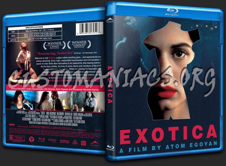 Exotica (1994) blu-ray cover