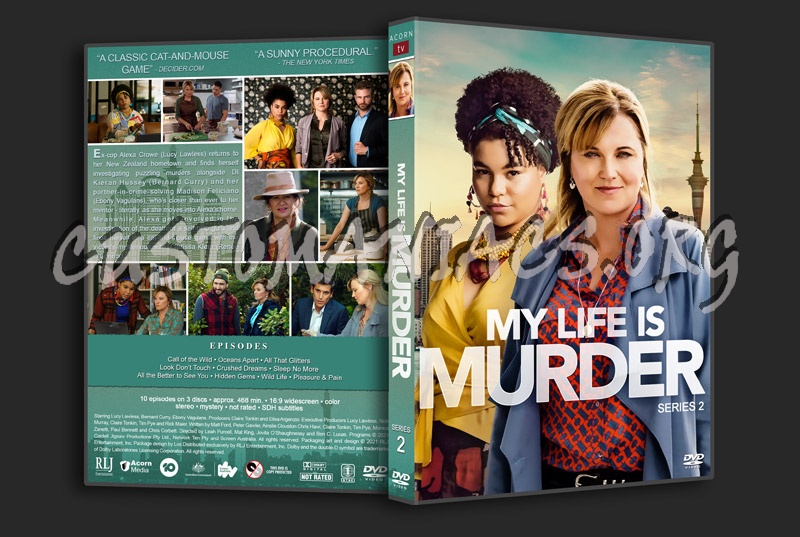My Life is Murder - Series 2 dvd cover