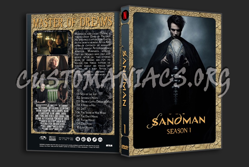 The Sandman Season 1 dvd cover