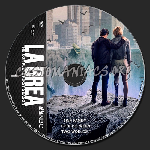 La Brea Season 1 dvd label