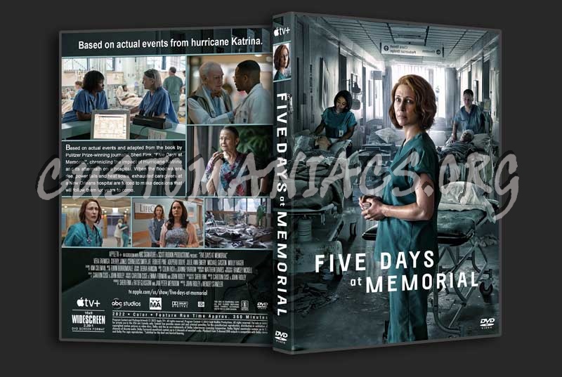 Five Days at Memorial (TV mini-series) dvd cover