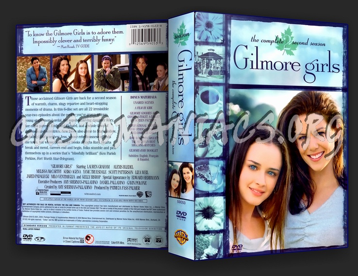 Gilmore Girls Season 2 dvd cover