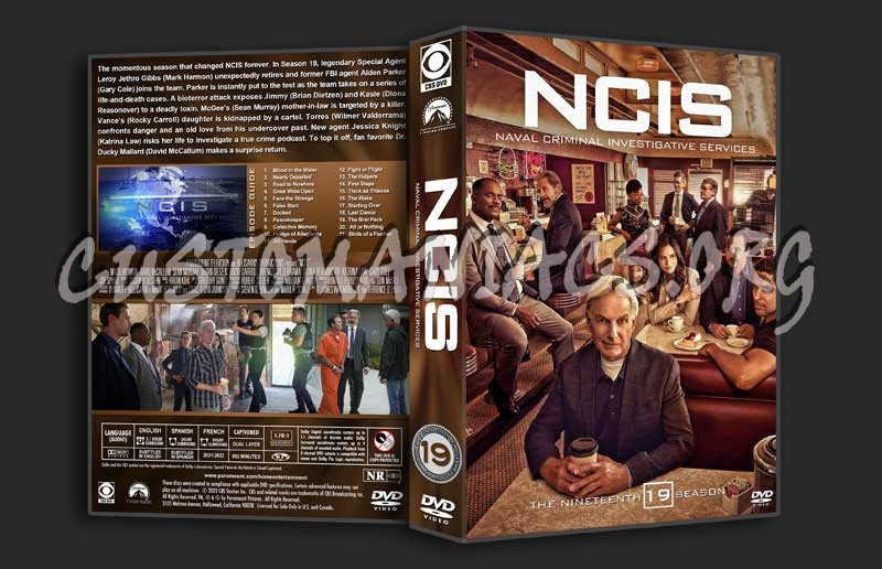 NCIS - Season 19 dvd cover