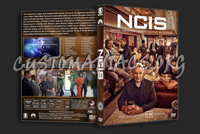 NCIS - Season 19 dvd cover