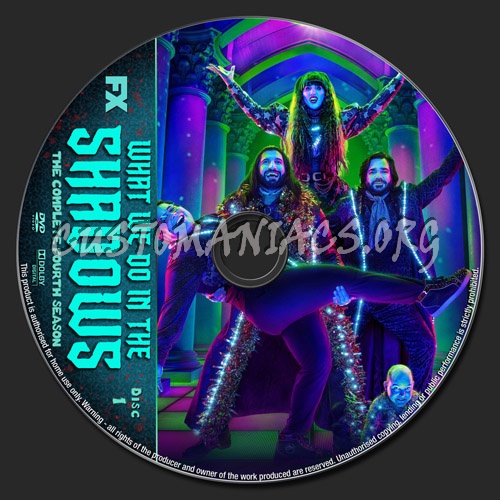 What We Do In The Shadows Season 4 dvd label