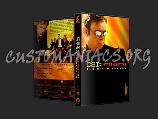 CSI Miami Season 6 dvd cover