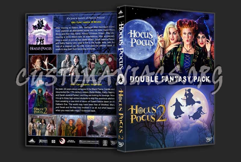 Hocus Pocus Double Feature dvd cover