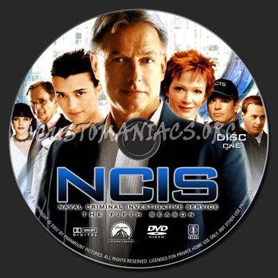 NCIS Season 5 dvd label