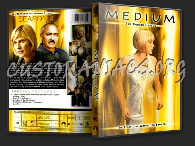 Medium Season 4 dvd cover