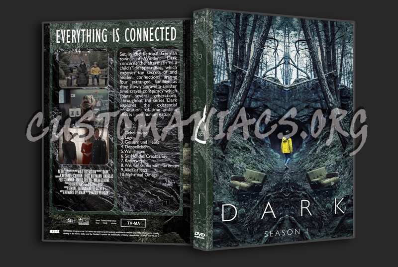 Dark complete series (3 seasons) with spine dvd cover