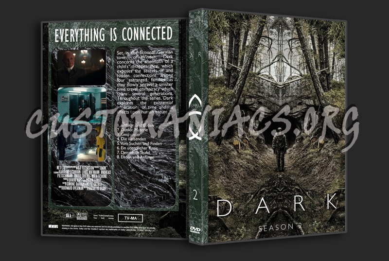 Dark complete series (3 seasons) with spine dvd cover