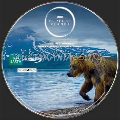BBC - A Perfect Planet Bluray Disc 2 Label blu-ray label