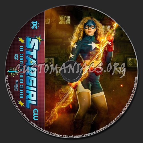 Stargirl Season 3 dvd label