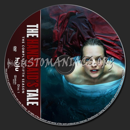The Handmaid's Tale Season 5 dvd label