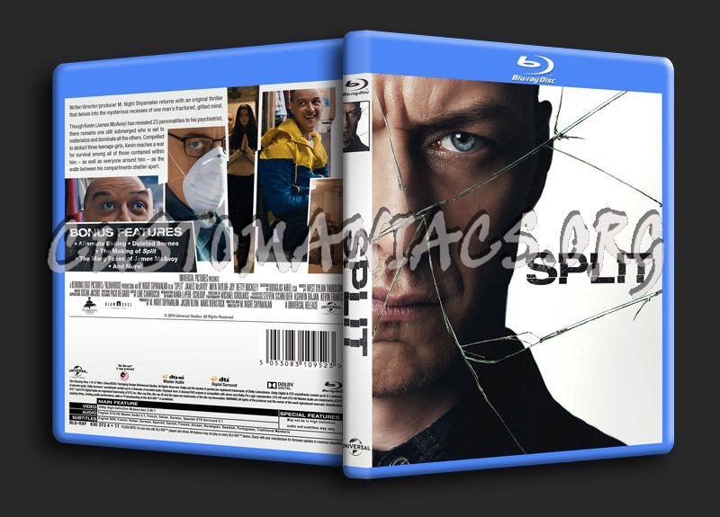 Split blu-ray cover