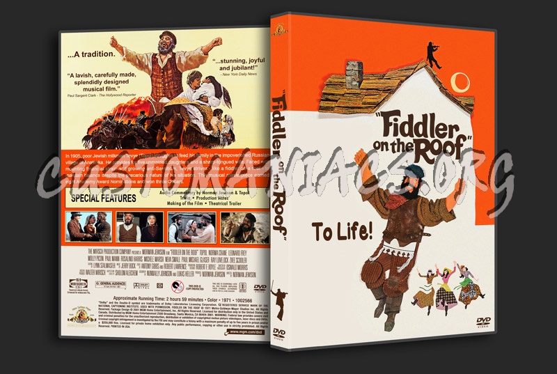 Fiddler on the Roof dvd cover
