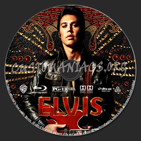 Elvis blu-ray label