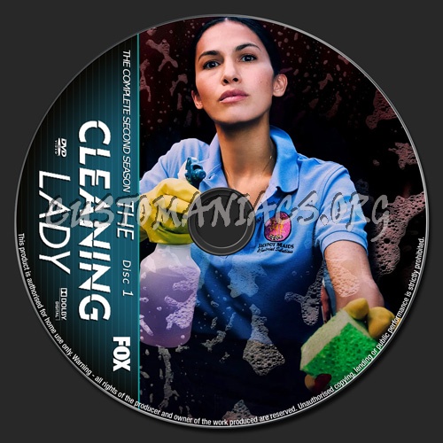 The Cleaning Lady Season 2 dvd label