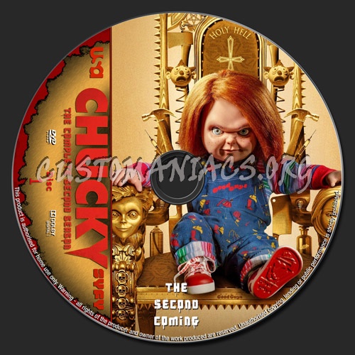 Chucky Season 2 dvd label