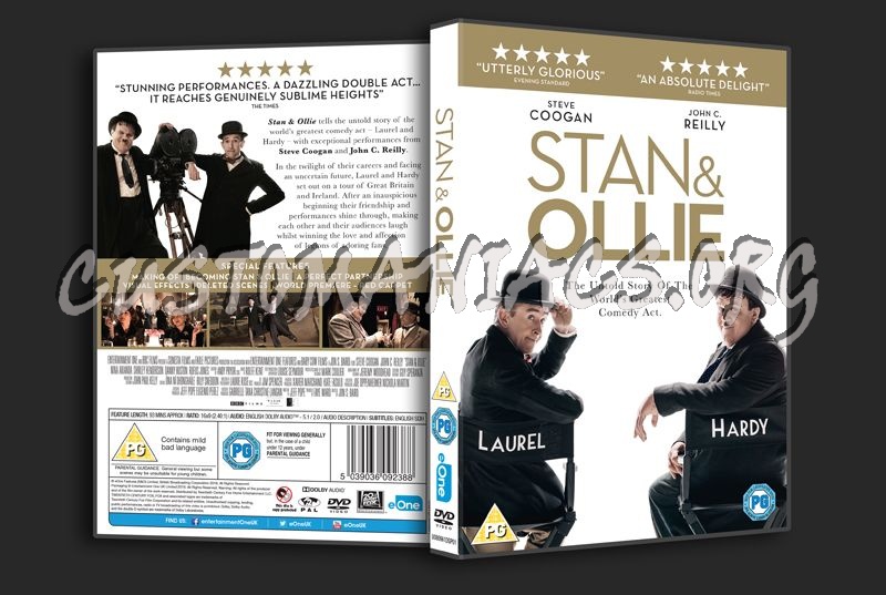 Stan & Ollie dvd cover